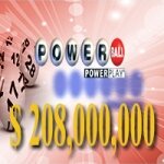 PowerBall lottery draw 21.01.2015-$208 million Wednesday jackpot!!